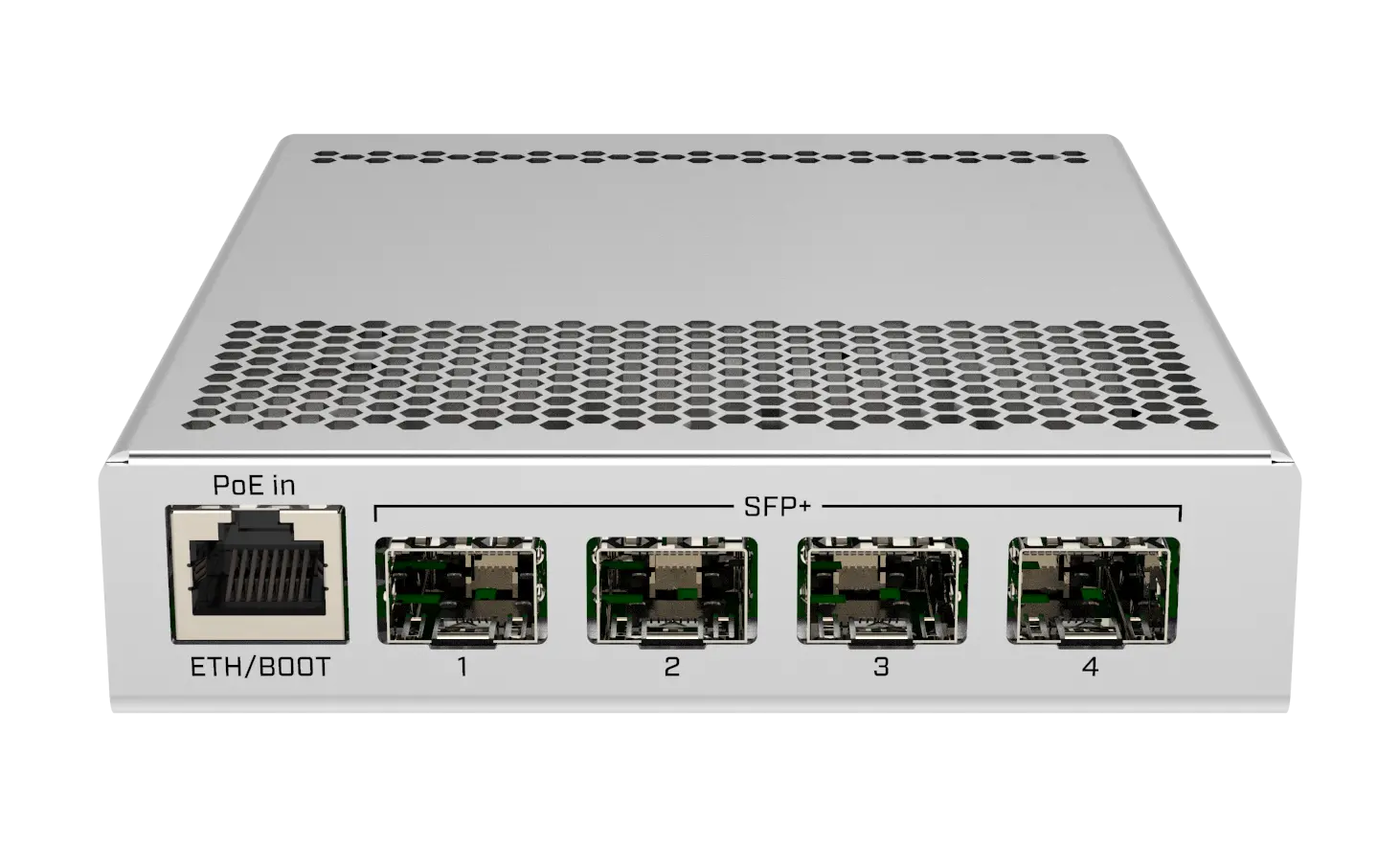 Суич Mikrotik CRS305-1G-4S+IN, 1xGigabit LAN, 4xSFP+ cages - image 2