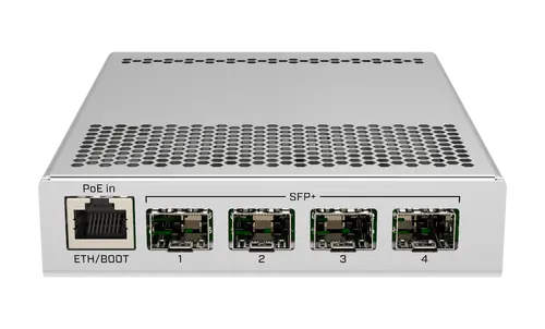 Суич Mikrotik CRS305-1G-4S+IN, 1xGigabit LAN, 4xSFP+ cages - image 2
