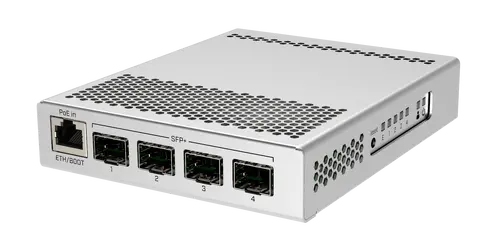 Switch Mikrotik CRS305-1G-4S+IN, 1xGigabit LAN, 4xSFP+ cages - 1