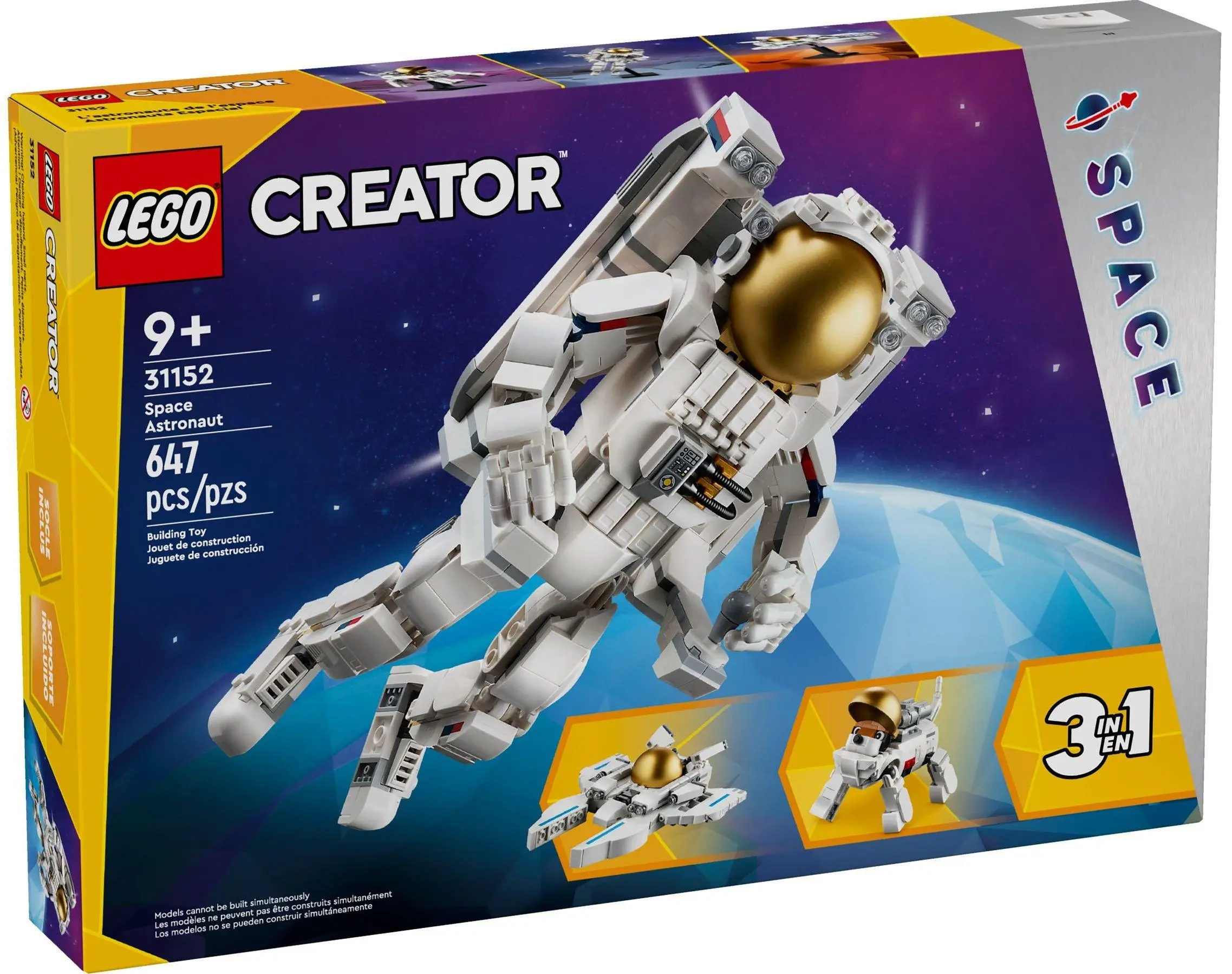 LEGO Creator 3-in-1 - Space Astronaut- 31152