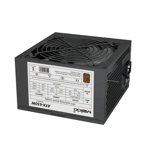 Makki τροφοδοτικό PSU 650W Bronze Έκδοση 2 - MAKKI-ATX-650V2 - 1