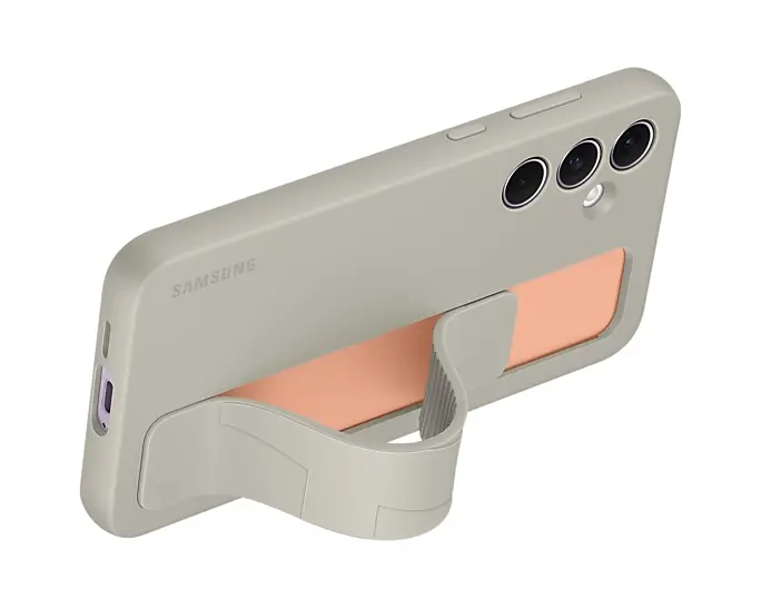Калъф, Samsung A55 Silicone Grip Case Gray - image 3
