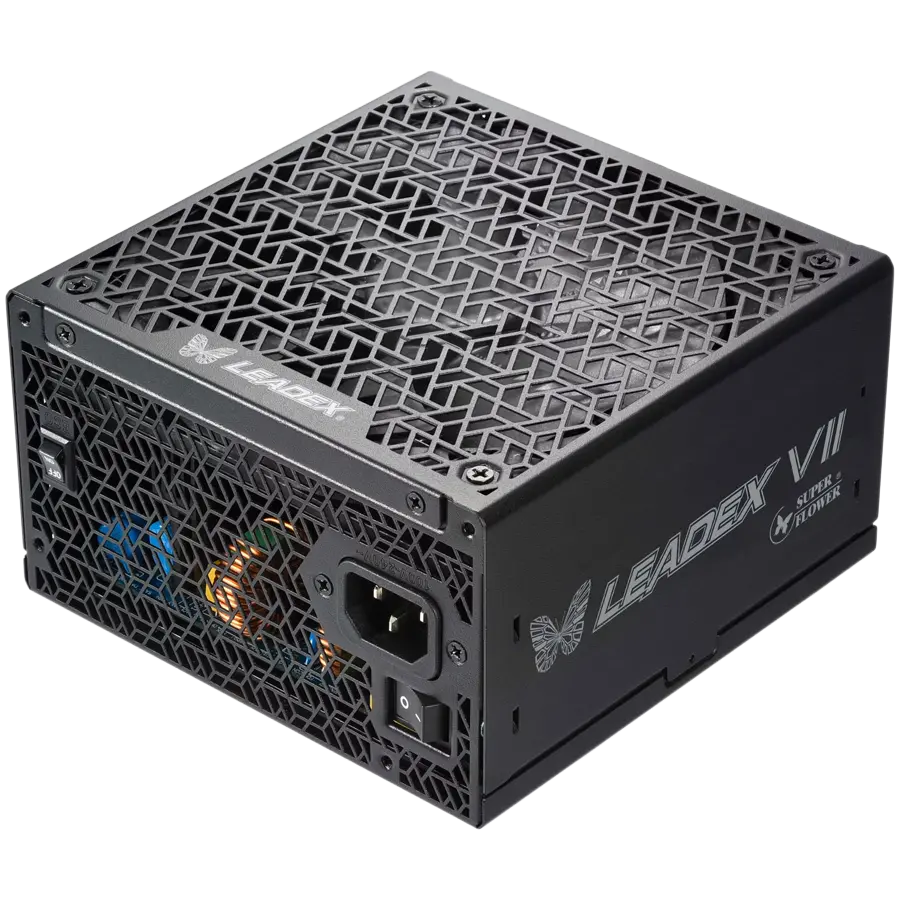 Super Flower Leadex VII XG 850W ATX 3.1, 80 Plus Gold, Fully Modular, Flat Cables, 140mm Fan, 150mmx150mmx86mm, 10 Year Warranty