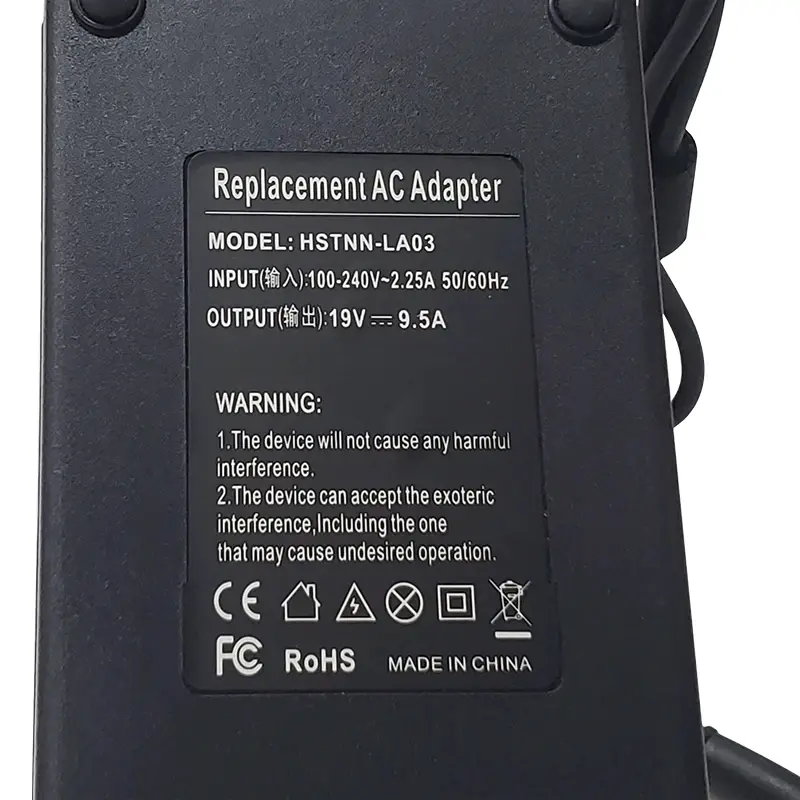 Makki зарядно за лаптоп заместител Laptop Adapter HP - 19V 9.5A 180W 7.4x5.0mm - MAKKI-NA-H-81 - image 3