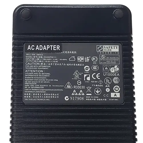 Makki зарядно за лаптоп заместител Laptop Adapter DELL - 19.5V 16.9A 330W 7.4x5.0mm - MAKKI-NA-DL-80 - image 3