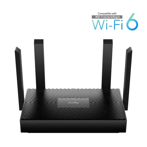 Безжичен рутер Cudy WR1500, AX1500, Gigabit Wi-Fi 6, 4×10/100/1000 - image 1