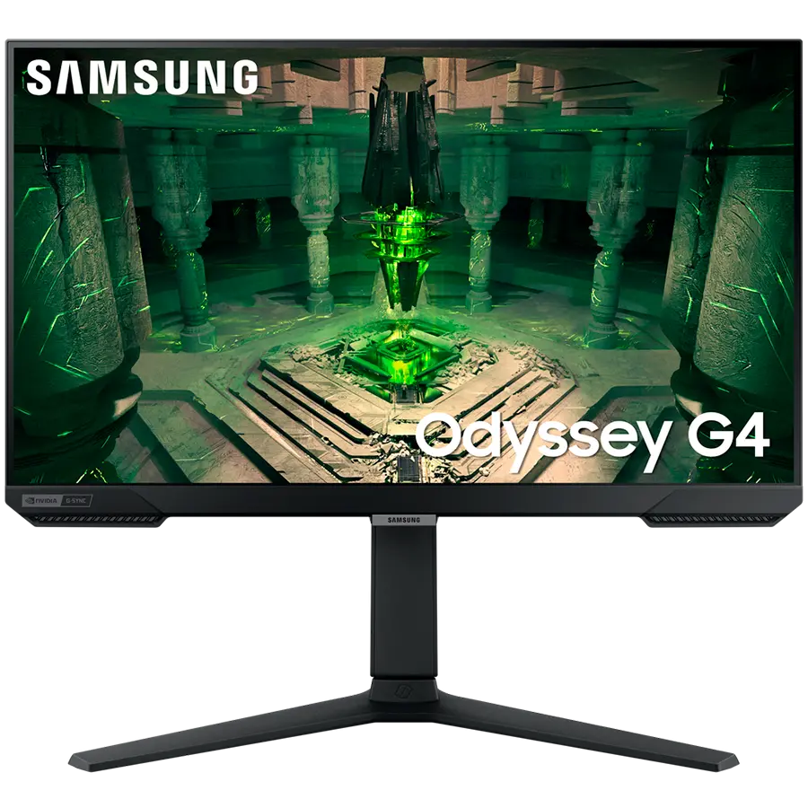 Monitor LED Samsung LS25BG400EUXEN Odyssey G40B, 25" FHD FLAT 16:9 (1920x1080) IPS 240z, 400 cd/㎡, 1000:1, HDR10, 1ms (GTG), 178/178, FS Premium G-Sync Compatible, 1xDP 2xHDMI, Tilt/Pivot/Swivel/HeightAdj, VESA 100x100, 2Y