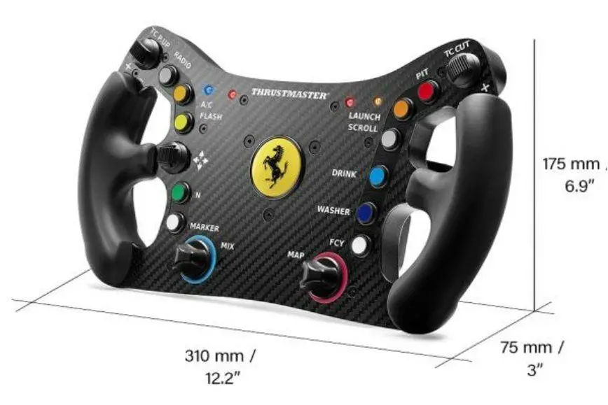 Волан Thrustmaster Ferrari 488 GT3 Wheel Add-On, PC, PS4, PS5, Xbox - image 4