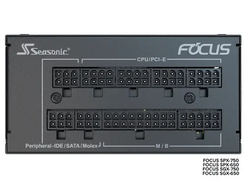 Seasonic захранване PSU SFX/ATX 750W Gold, Full Modular - FOCUS SGX-750 - SSR-750SGX - image 7