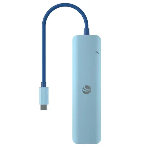 VCom докинг станция Docking Station Type-C 6-in-1 - CUE55 - PD3.0 100W, LAN 1000Mbps, HDMI, USB3.0 x 3 - image 2