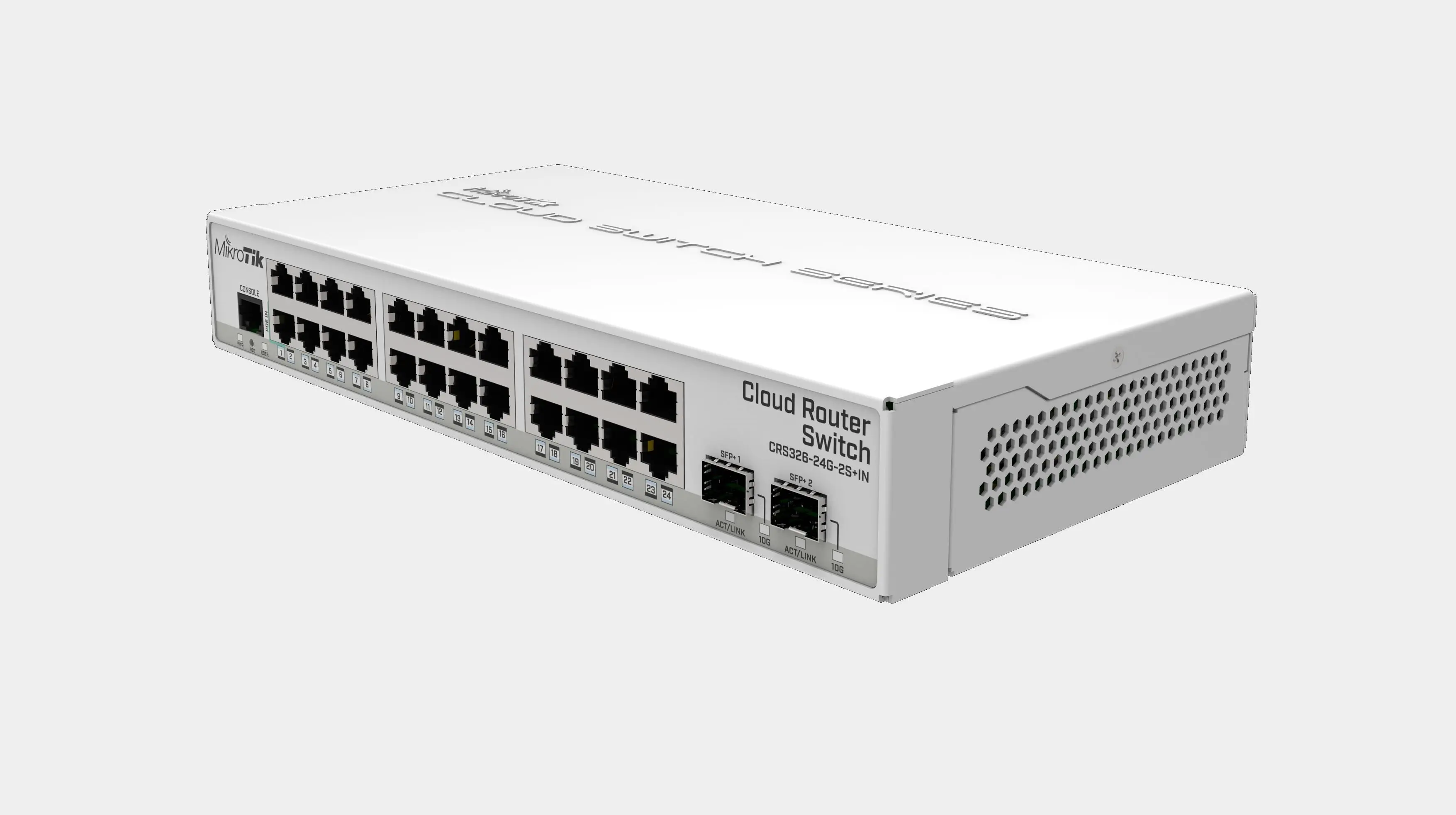Switch Mikrotik CRS326-24G-2S+IN, 24xGigabit LAN, 2xSFP+ υποδοχές