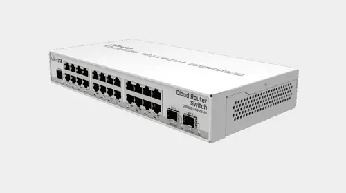 Switch Mikrotik CRS326-24G-2S+IN, 24xGigabit LAN, 2xSFP+ υποδοχές - 1