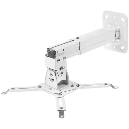 ONKRON Projector Mount Ceiling Adjustable Bracket up to 22 lbs Projectors, White