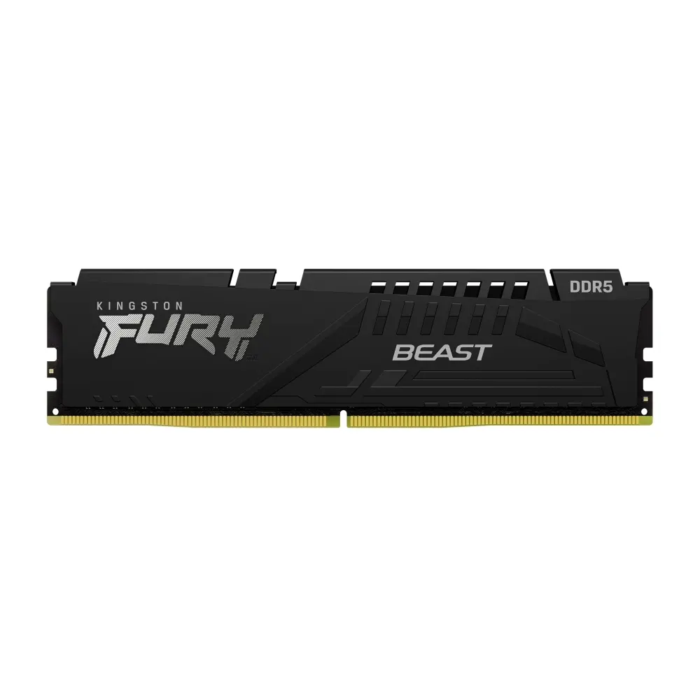 Памет, Kingston FURY Beast 64GB (2x32GB) DDR5 6000 MHz CL30 Black - image 1