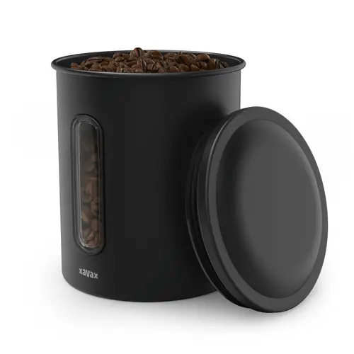 XAVAX Cutie de cafea pentru 500 g boabe sau 700 g pudră, 111275 - 8