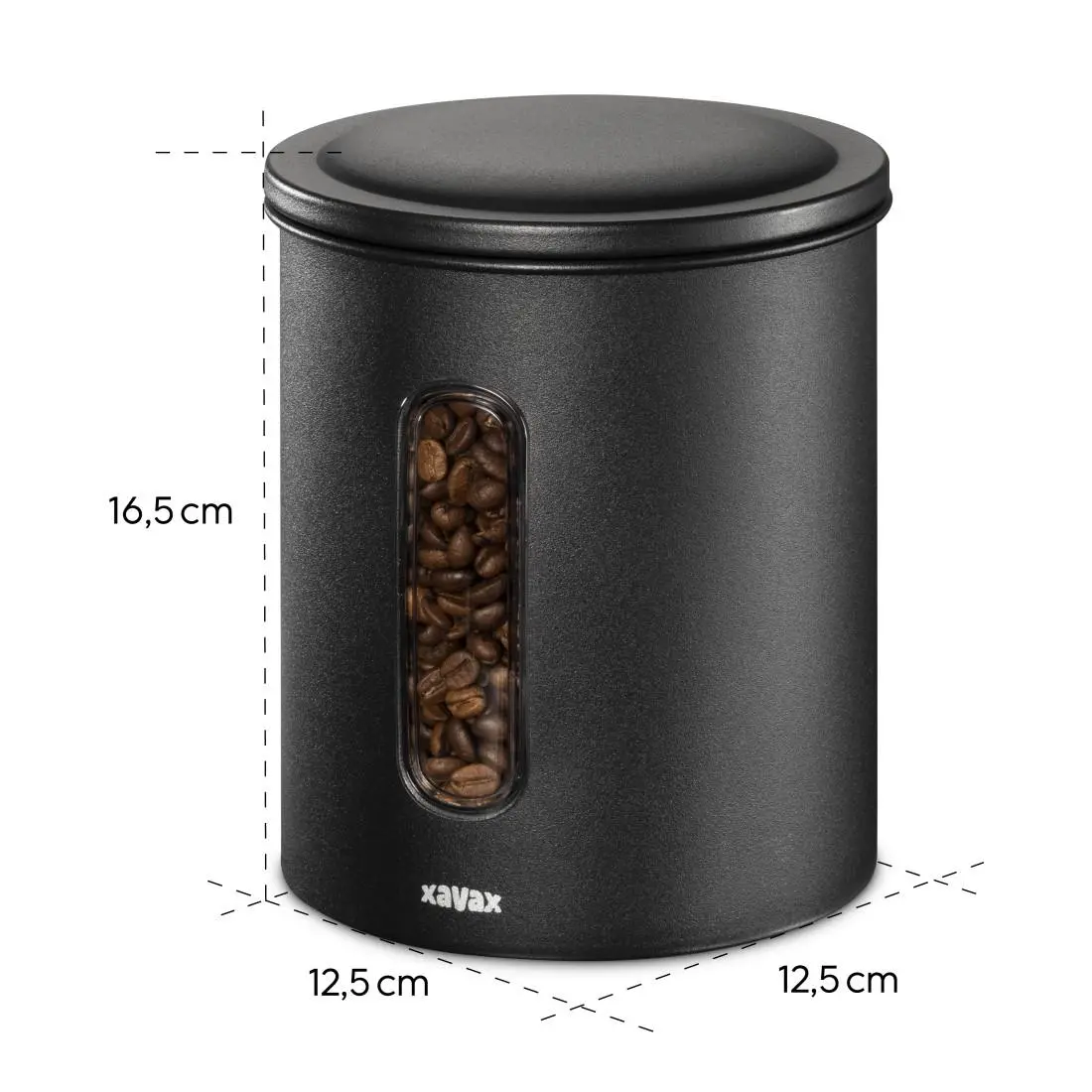 XAVAX Cutie de cafea pentru 500 g boabe sau 700 g pudră, 111275 - image 9