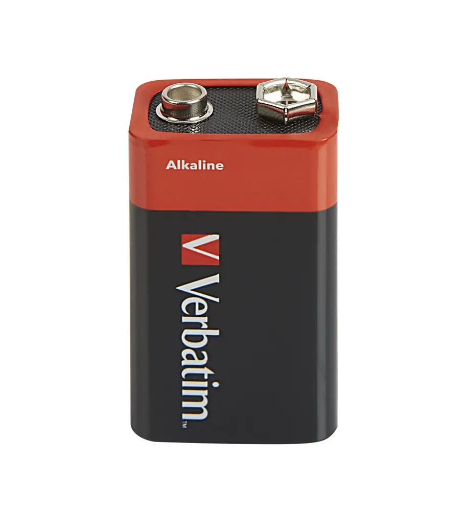Baterie, Verbatim Alkaline Battery 9V 1 Pack (Hangcard) - image 2