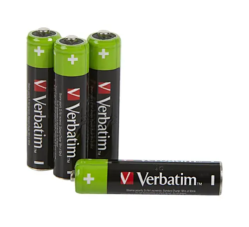 Батерия, Verbatim RECHARGEABLE BATTERY AAA 4 PACK / HR03 - image 2