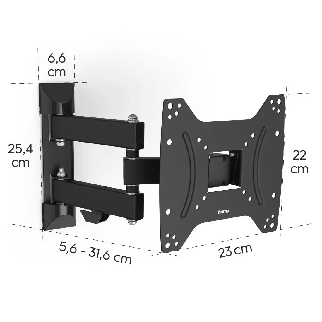 Стенна стойка за TV, Fullmotion, 122 cm (48"), 220822 - image 19