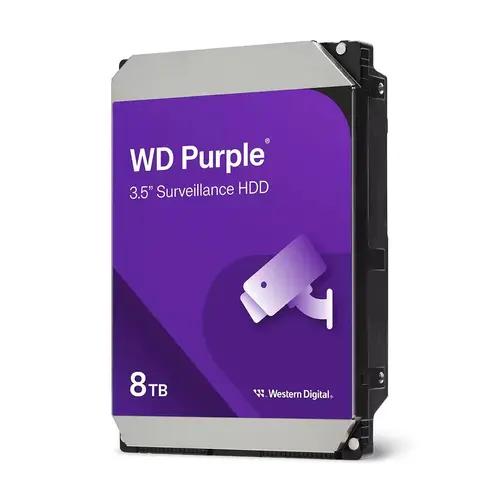 Твърд диск, Western Digital Purple 8TB ( 3.5", 256MB, 5640 RPM, SATA 6Gb/s )