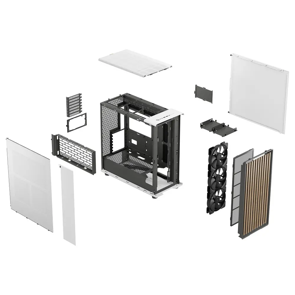 Кутия за компютър, FRACTAL DESIGN FD NORTH XL CHALK WHITE - image 6