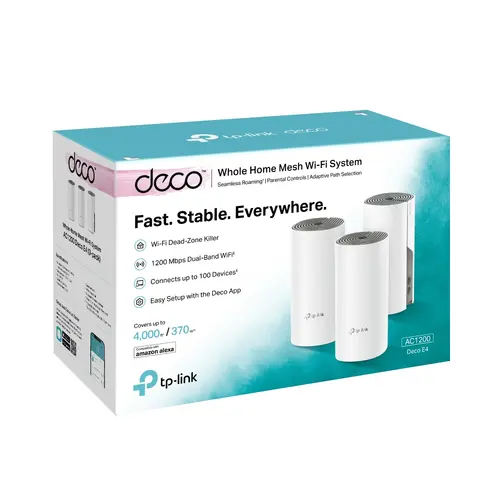 AC1200 Sistem Mesh Wi-Fi pentru toată casa, procesor Qualcomm, 867Mbps la 5GHz+300Mbps la 2.4GHz, 2 porturi 10/100Mbps, 2 antene interne, MU-MIMO - 5