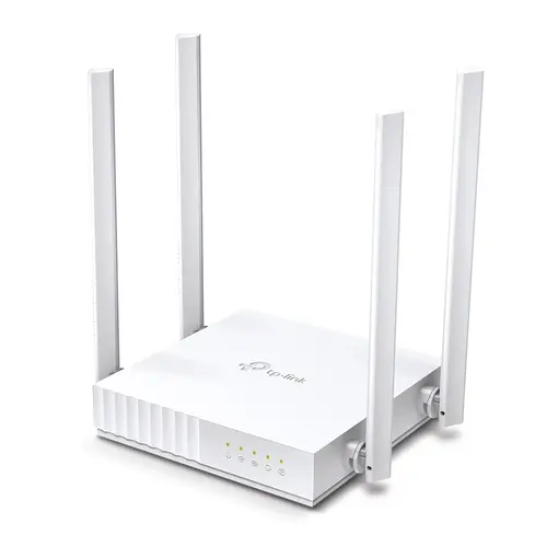 Router wireless Dual Band AC750, 433 la 5 GHz +300 Mbps la 2.4 GHz, 802.11ac/a/b/g/n, 1 port WAN 10/100 Mbps + 4 porturi LAN 10/100 Mbps, 3 antene - 2