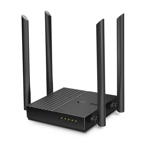 AC1200 Dual-Band Wi-Fi RouterSPEED: 400 Mbps at 2.4 GHz + 867 Mbps at 5 GHzSPEC: 4× Antennas, 1× Gigabit WAN Port + 4× Gigabit LAN PortsFEATURE: Tether App, WPA3, Access Point Mode, IPv6 Supported, IPTV, Beamforming, Smart Connect, Airtime Fairnes - image 1