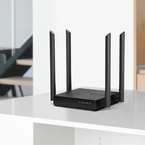 AC1200 Dual-Band Wi-Fi RouterSPEED: 400 Mbps at 2.4 GHz + 867 Mbps at 5 GHzSPEC: 4× Antennas, 1× Gigabit WAN Port + 4× Gigabit LAN PortsFEATURE: Tether App, WPA3, Access Point Mode, IPv6 Supported, IPTV, Beamforming, Smart Connect, Airtime Fairnes - image 4