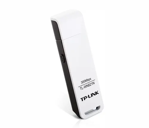 Placă de rețea TP-Link TL-WN821N, USB 2.0 Adapter, 2,4GHz Wireless N 300Mbps, antenă internă QCA(Atheros), 2T2R - 1