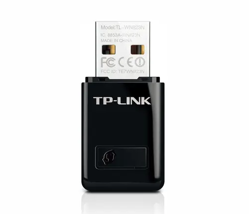 Placă de rețea TP-Link TL-WN823N, adaptor USB 2.0 Mini, 2,4GHz Wireless N 300Mbps, antenă internă, suport Soft AP, dimensiuni 39 x 18.35 x 7.87mm - 2