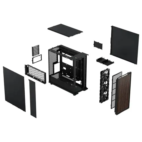 Кутия за компютър, FRACTAL DESIGN FD NORTH XL CHARCOAL BLACK - image 4