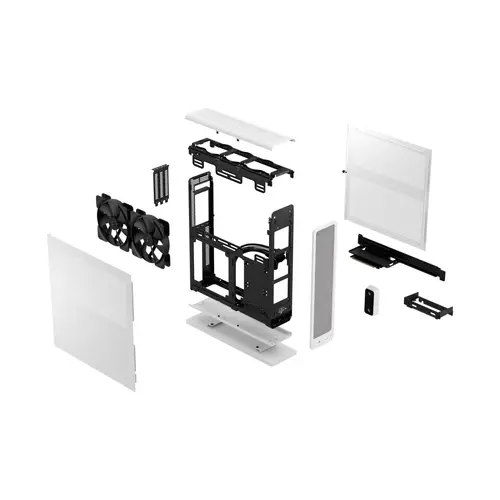 Кутия за компютър, FRACTAL DESIGN FD RIDGE WHITE MITX PCIE 4.0 - image 5