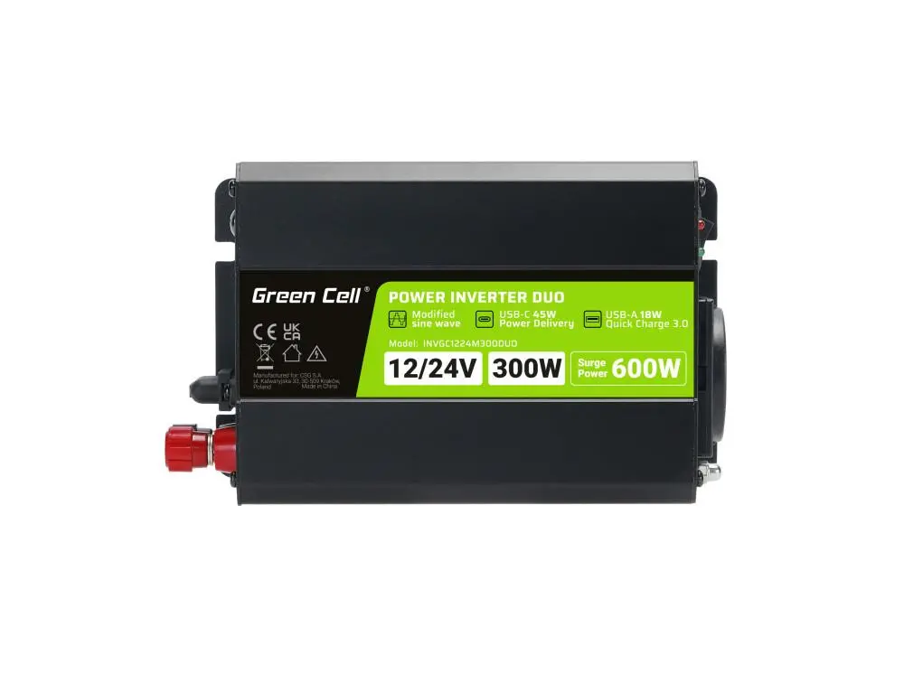 Инвертор PRO DUO 12V/24V to /220 V  DC/AC 300/600W, Модифицирана синусоида - image 3