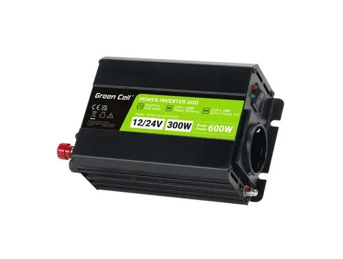 Инвертор PRO DUO 12V/24V to /220 V  DC/AC 300/600W, Модифицирана синусоида - image 4