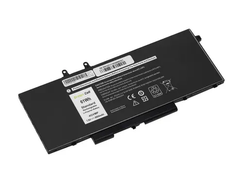 Батерия за лаптоп Dell Latitude 5400 5410 5500 5510 Precision 3540 3550 4GVMP 7,4V 8000mAh GREEN CELL - image 1