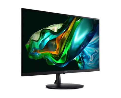 Монитор, Acer SH272Ebmihux 27", IPS, LED, ZeroFrame, FHD 1920x1080, 100Hz, FreeSync, AG, 1ms (VRB), Ultra-thin, 100M:1, 250 cd/m2, 2xHDMI, 1xVGA, 1xUSB Type -C (65W), Speakers 1Wx2, Audio out, VESA, Tilt, Swivel 360',Heght Adj. Flicker-Less, Black - image 1