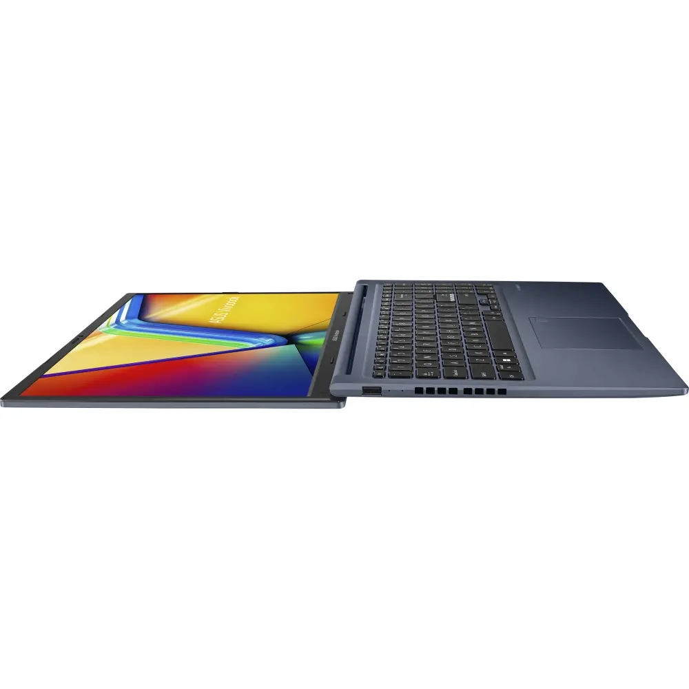 Лаптоп, Asus Vivobook M1502YA-BQ018, AMD Ryzen R7-7730U, 15.6 "FHD (1920X1080) 16:9,16GB DDR4 (8 GB on BD),1TB SSD,Backlit Keyboard , NO OS, Quiet Blue - image 4