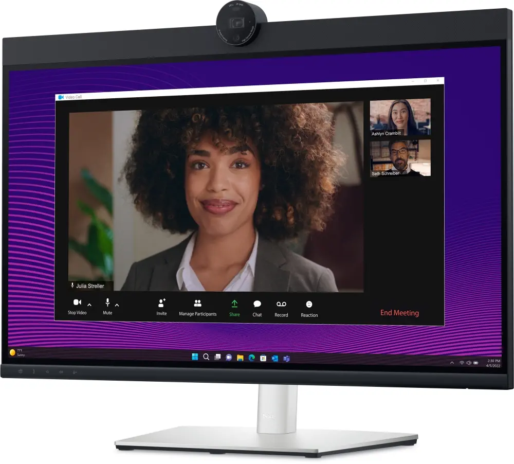 Οθόνη, Dell P2724DEB, 27.0" Video Conferencing AG, IPS, 5ms, 1000:1, 350 cd/m2, QHD (2560x1440), 99% sRGB, κάμερα web, ηχεία 2x5W, μικρόφωνο, USB-C - image 1