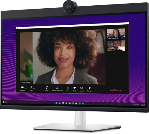 Монитор, Dell P2724DEB, 27.0" Video Conferencing AG, IPS, 5ms, 1000:1, 350 cd/m2, QHD (2560x1440), 99% sRGB, Webcam, 2x5W speakers, Microphone, USB-C up to 90W PD, USB 3.2, HDMI, DP, RJ45, Height, Swivel, Tilt, Pivot, Black - image 1