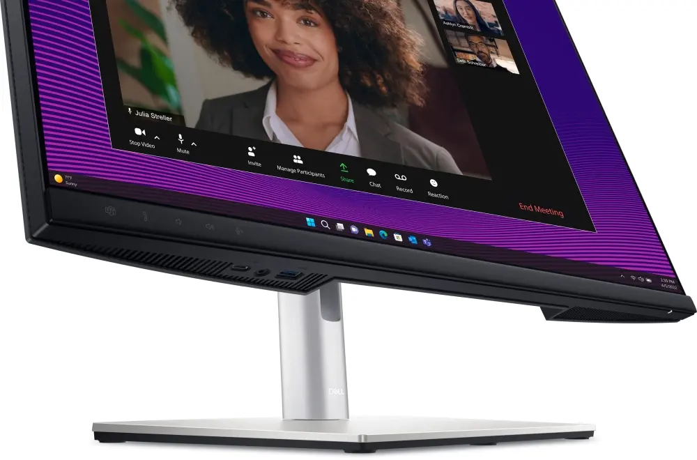 Монитор, Dell P2724DEB, 27.0" Video Conferencing AG, IPS, 5ms, 1000:1, 350 cd/m2, QHD (2560x1440), 99% sRGB, Webcam, 2x5W speakers, Microphone, USB-C up to 90W PD, USB 3.2, HDMI, DP, RJ45, Height, Swivel, Tilt, Pivot, Black - image 3