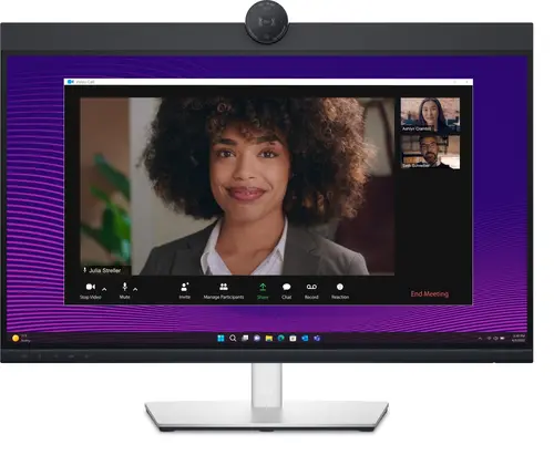 Монитор, Dell P2724DEB, 27.0" Video Conferencing AG, IPS, 5ms, 1000:1, 350 cd/m2, QHD (2560x1440), 99% sRGB, Webcam, 2x5W speakers, Microphone, USB-C up to 90W PD, USB 3.2, HDMI, DP, RJ45, Height, Swivel, Tilt, Pivot, Black
