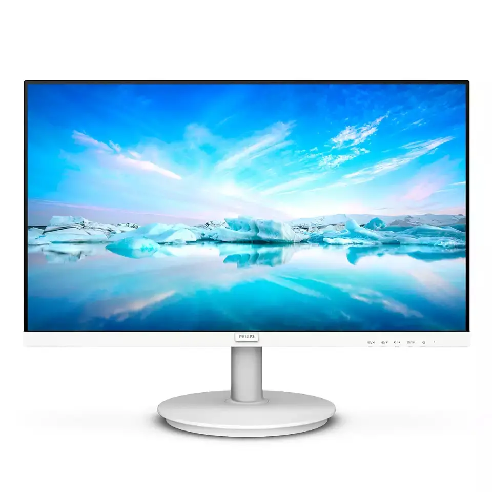 Монитор, Philips 241V8AW, 23.8" IPS WLED, 1920x1080@75Hz, 4ms GtG, 250cd m/2, 1000:1, Mega Infinity DCR, Adaptive Sync, FlickerFree, Low Blue Mode, 2Wx2, Tilt, D-SUB, HDMI, White