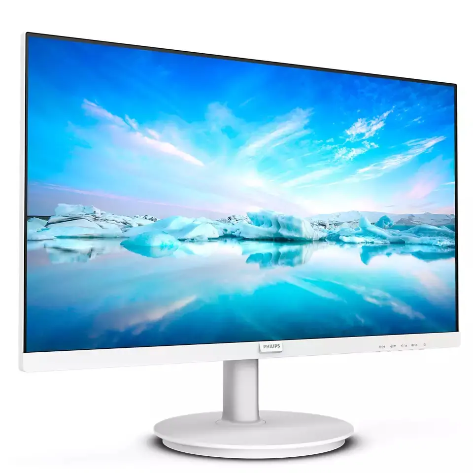Монитор, Philips 241V8AW, 23.8" IPS WLED, 1920x1080@75Hz, 4ms GtG, 250cd m/2, 1000:1, Mega Infinity DCR, Adaptive Sync, FlickerFree, Low Blue Mode, 2Wx2, Tilt, D-SUB, HDMI, White - image 2