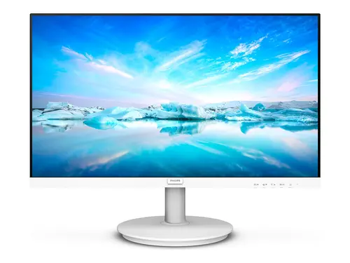 Монитор, Philips 241V8AW, 23.8" IPS WLED, 1920x1080@75Hz, 4ms GtG, 250cd m/2, 1000:1, Mega Infinity DCR, Adaptive Sync, FlickerFree, Low Blue Mode, 2Wx2, Tilt, D-SUB, HDMI, White - image 6