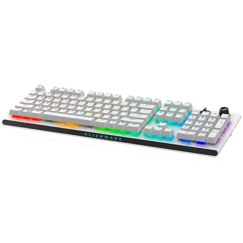 Alienware Tastatură gaming wireless Tri-Mode - AW920K (Lunar Light) - 1