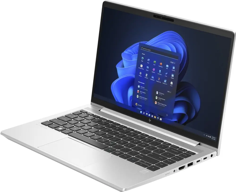 Лаптоп, HP EliteBook 640 G10 Pike Silver, Core i5-1335U(up to 4.6GHz/12MB/10C), 14" FHD IPS AG, 16GB 3200Mhz 1DIMM, 512GB PCIe NVMe SSD, WiFi 6E + BT 5.3, FPR, Smart Card Reader, Intel XMM 7560 R+ LTE, Backlit Kbd, 3C Batt, Win 11 Pro, 3Y NBD On Site - image 1