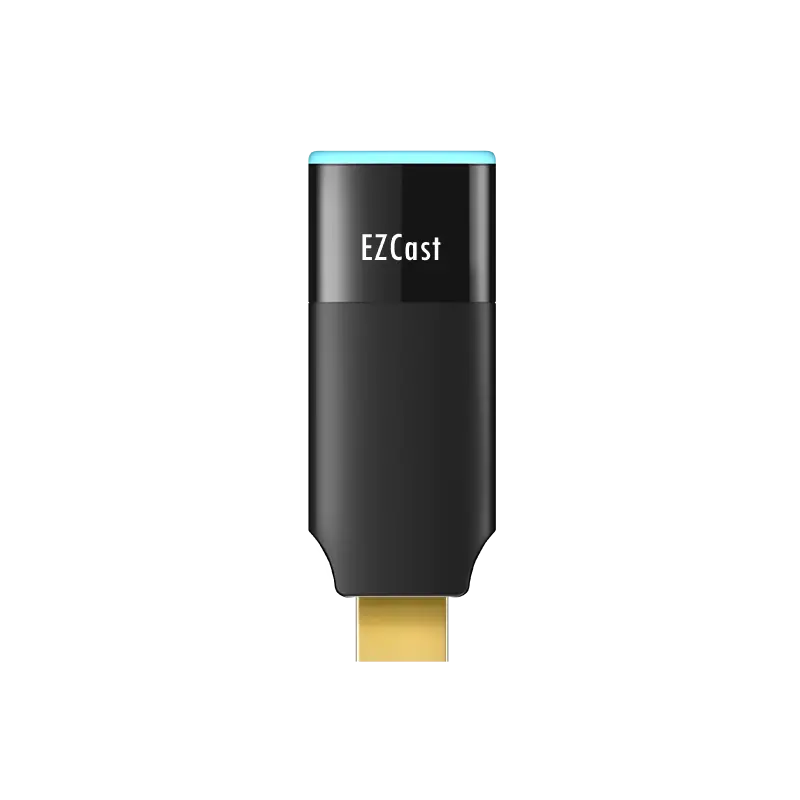 Adaptor, Aopen EZCast 2 HDMI Dongle Receptor de display wireless Plug&Play cu antenă externă, Wifi Dual Band 2.4G/5G 802.11ac, 3840x2160@30p, HDMI