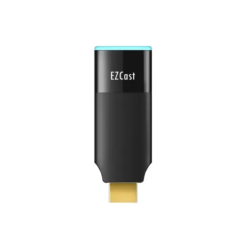 Адаптер, Aopen EZCast 2 HDMI Dongle Wireless Plug&Play Display Receiver with external antenna, Wifi Dual Band 2.4G/5G 802.11ac, 3840x2160@30p, HDMI 1.4, Streaming YouTube, Compatible with Android, iOS, Windows, MacOS, DLNA, Miracast, Airplay mirroring - image 2