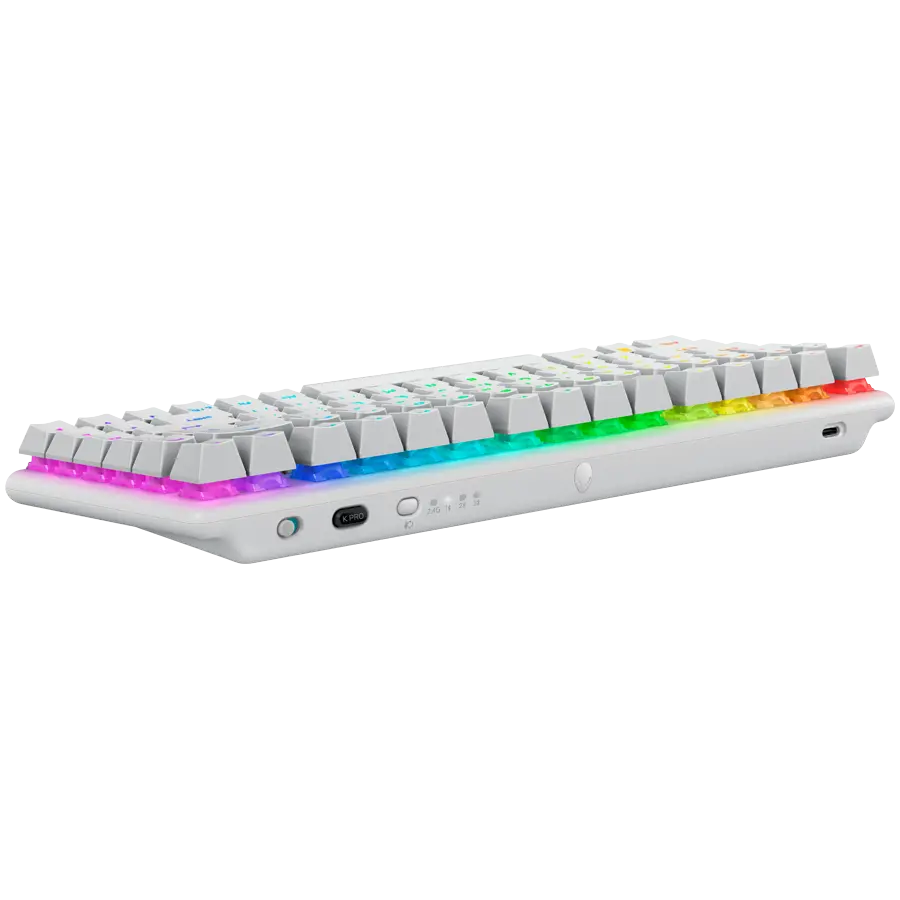 Alienware Pro Wireless Gaming Keyboard - US (QWERTY) (Lunar Light) - image 2